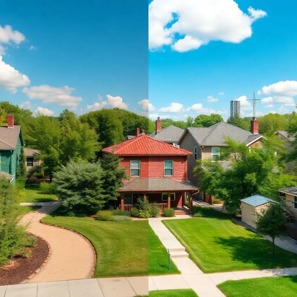 Revitalized Kansas City neighborhood from Brownfields cleanup efforts