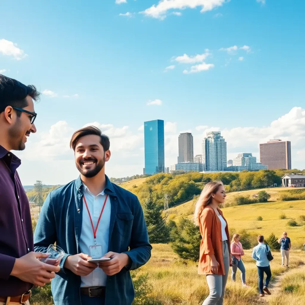 Diverse entrepreneurs working together in Missouri's startup ecosystem