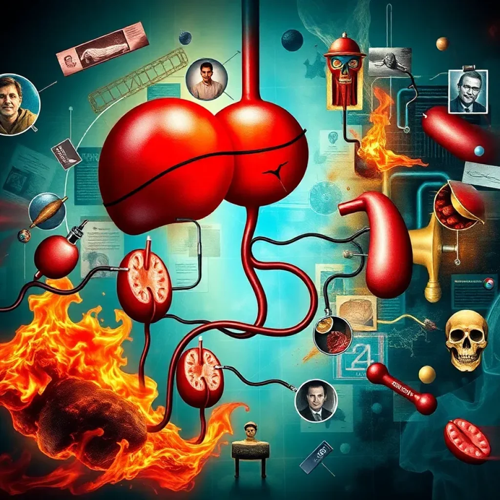 Conceptual image representing the organ donation crisis