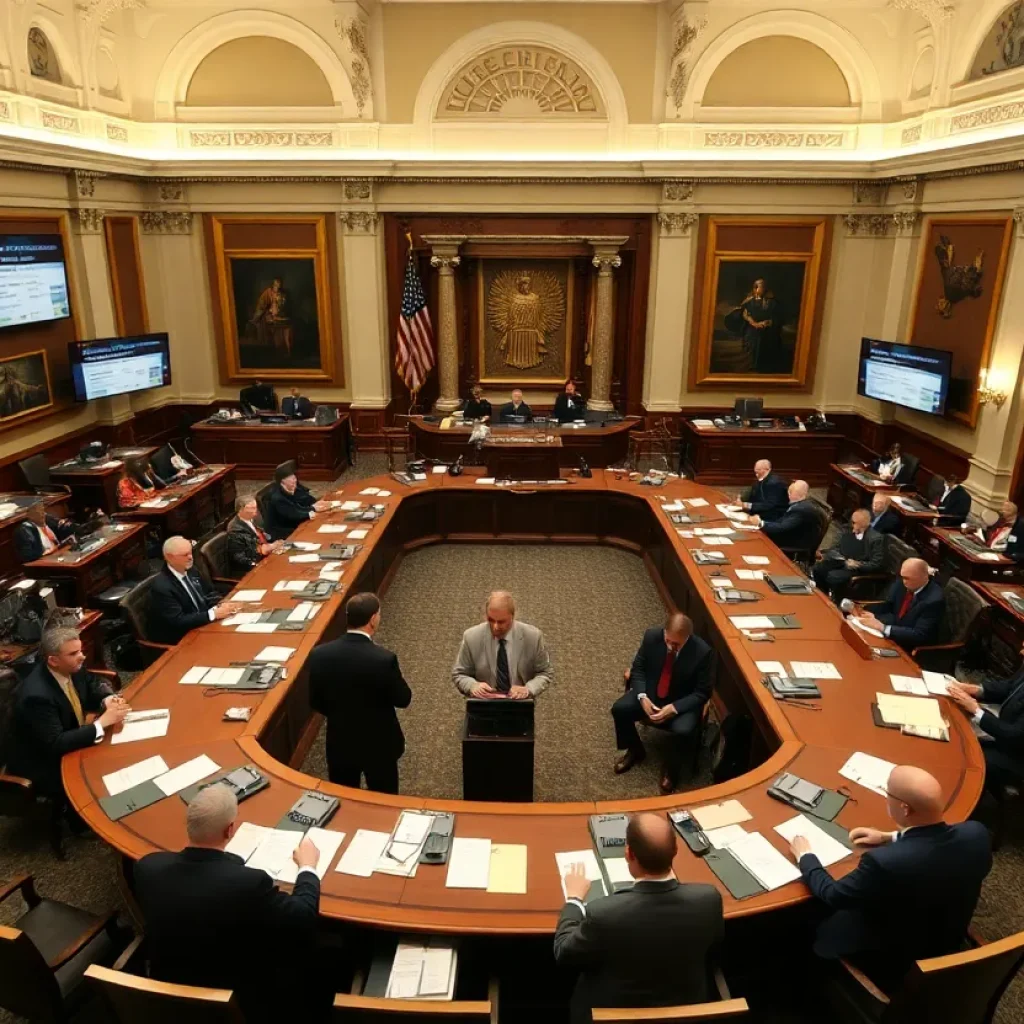 Missouri lawmakers debating a stadium plan